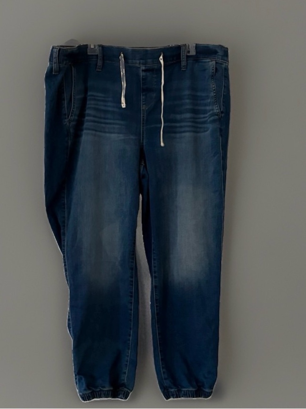 torrid Dark Blue Drawstring Jogger Jeans